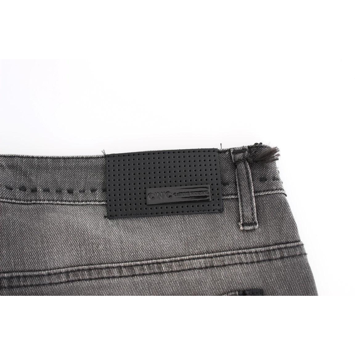 Gray straight leg jeans - coffeewithmee2