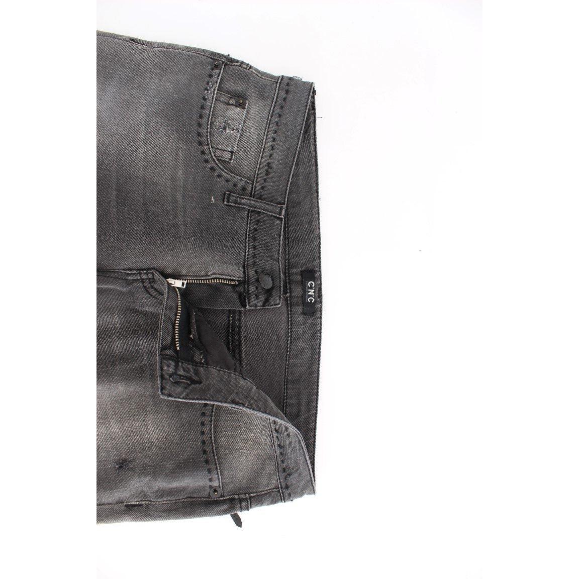 Gray straight leg jeans - coffeewithmee2