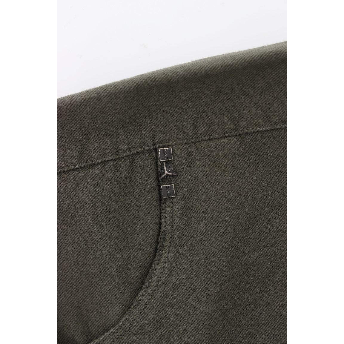 Green slim leg jeans - coffeewithmee2