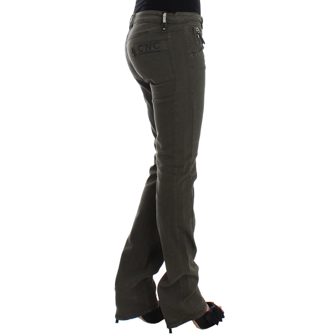 Green slim leg jeans - coffeewithmee2