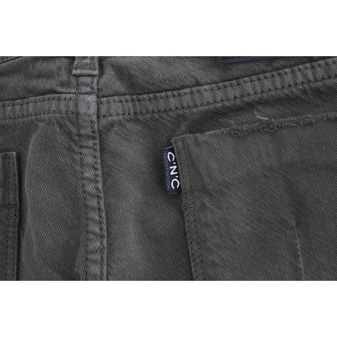 Green slim leg jeans - coffeewithmee2