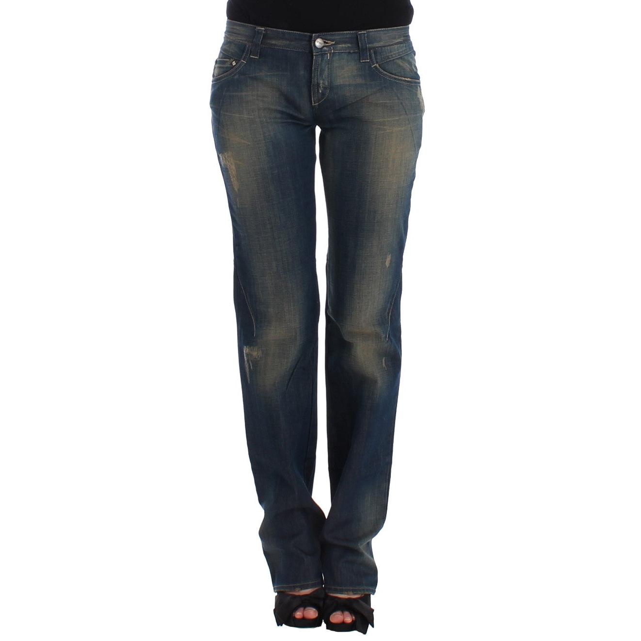 Blue straight leg jeans - coffeewithmee2
