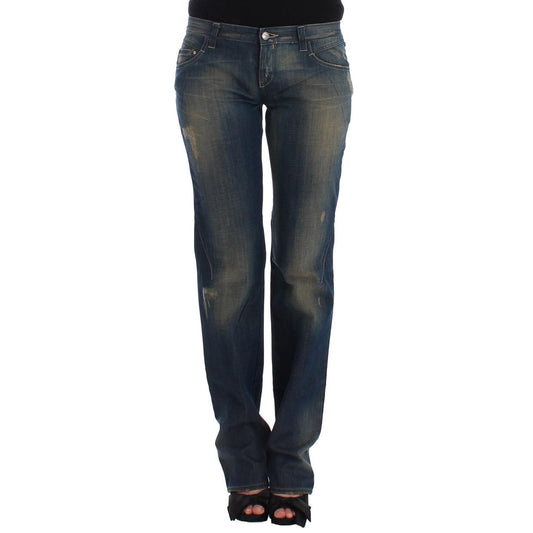 Blue straight leg jeans - coffeewithmee2