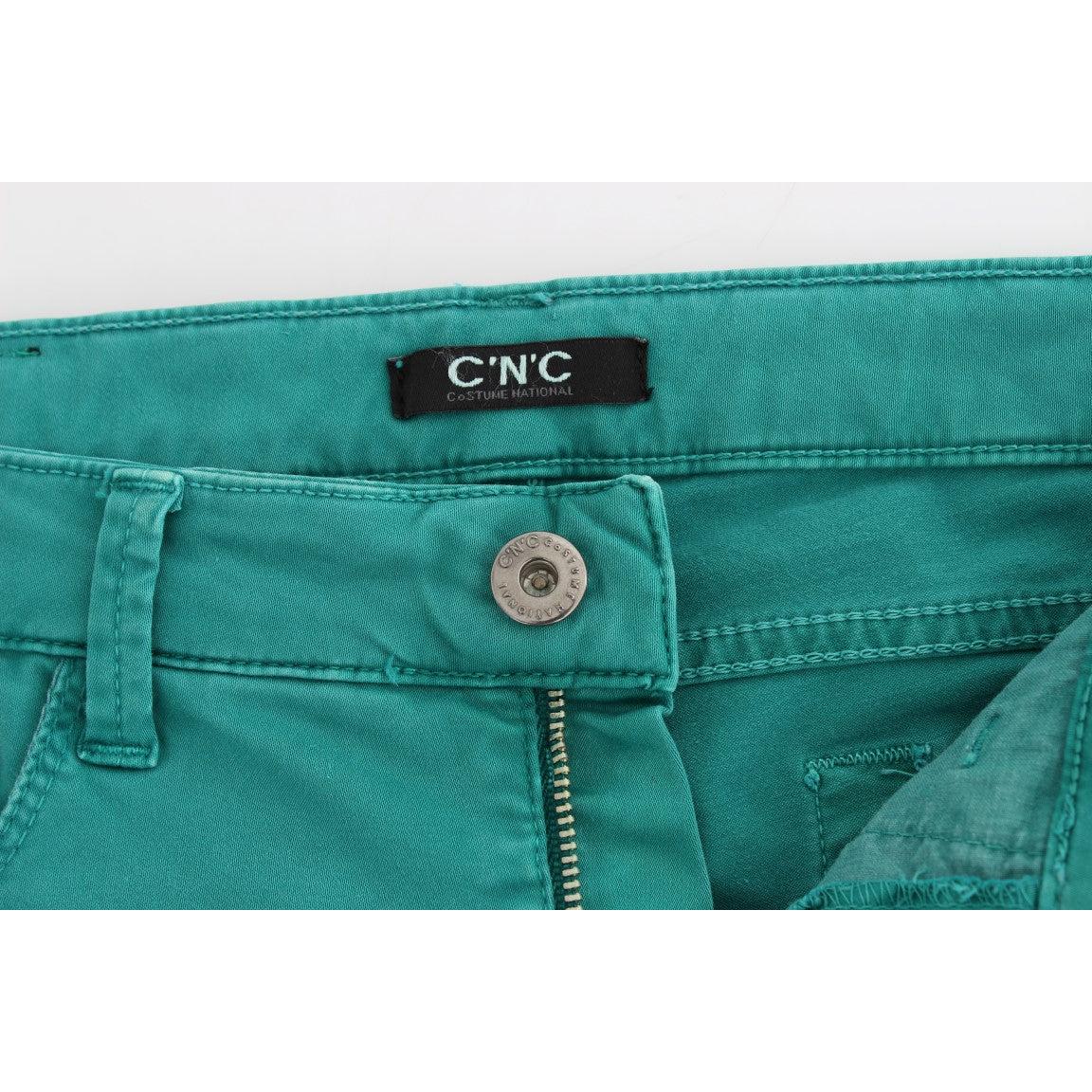 Green straight leg jeans - coffeewithmee2