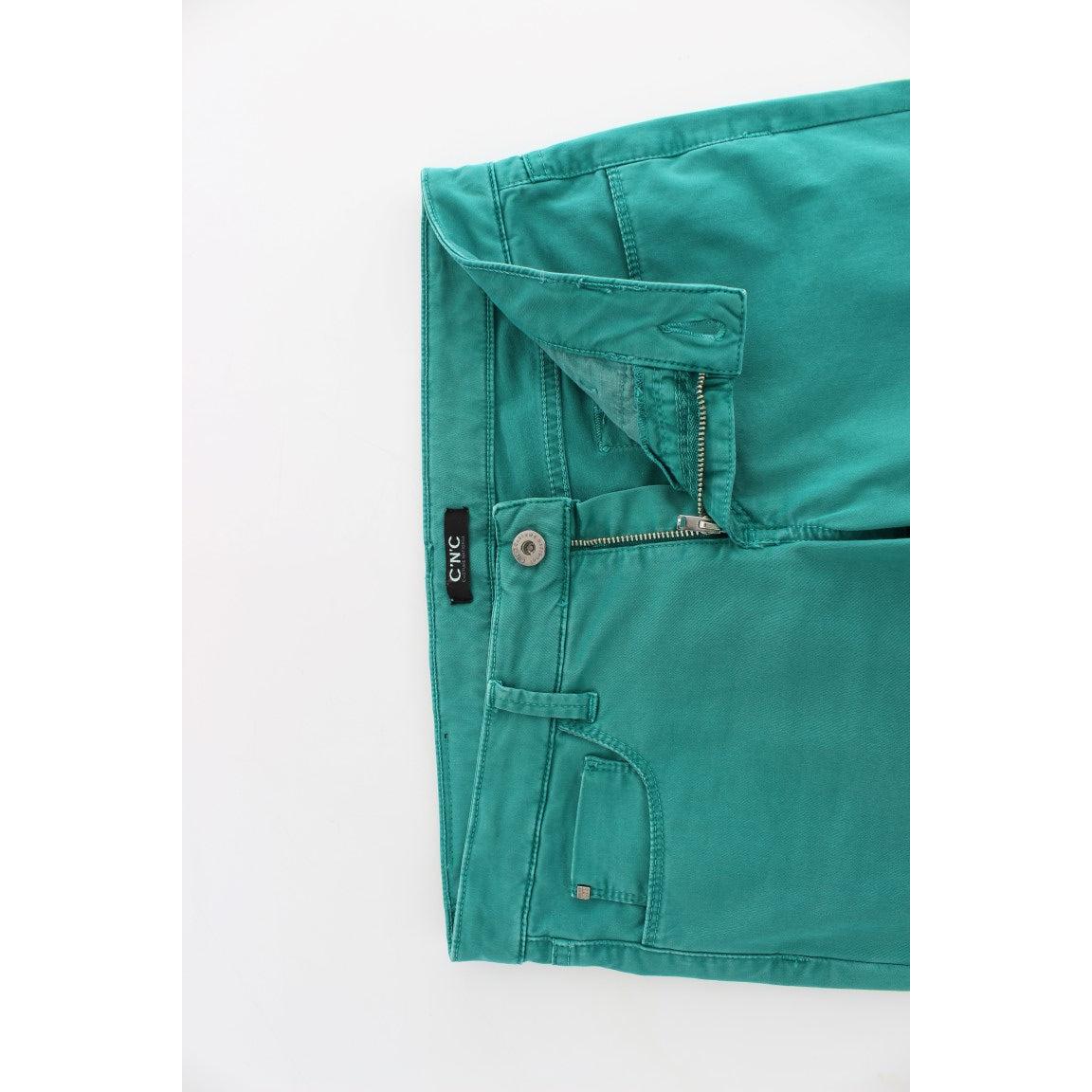 Green straight leg jeans - coffeewithmee2