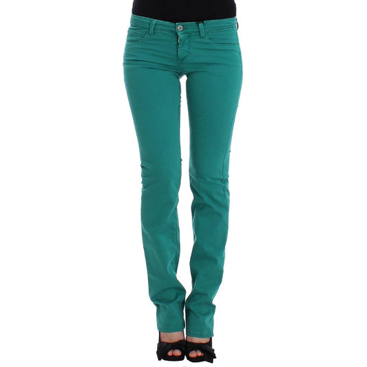 Green straight leg jeans - coffeewithmee2