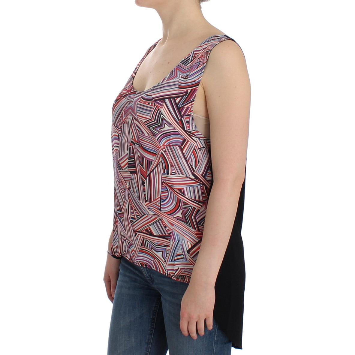 Multicolor sleeveless top - coffeewithmee2
