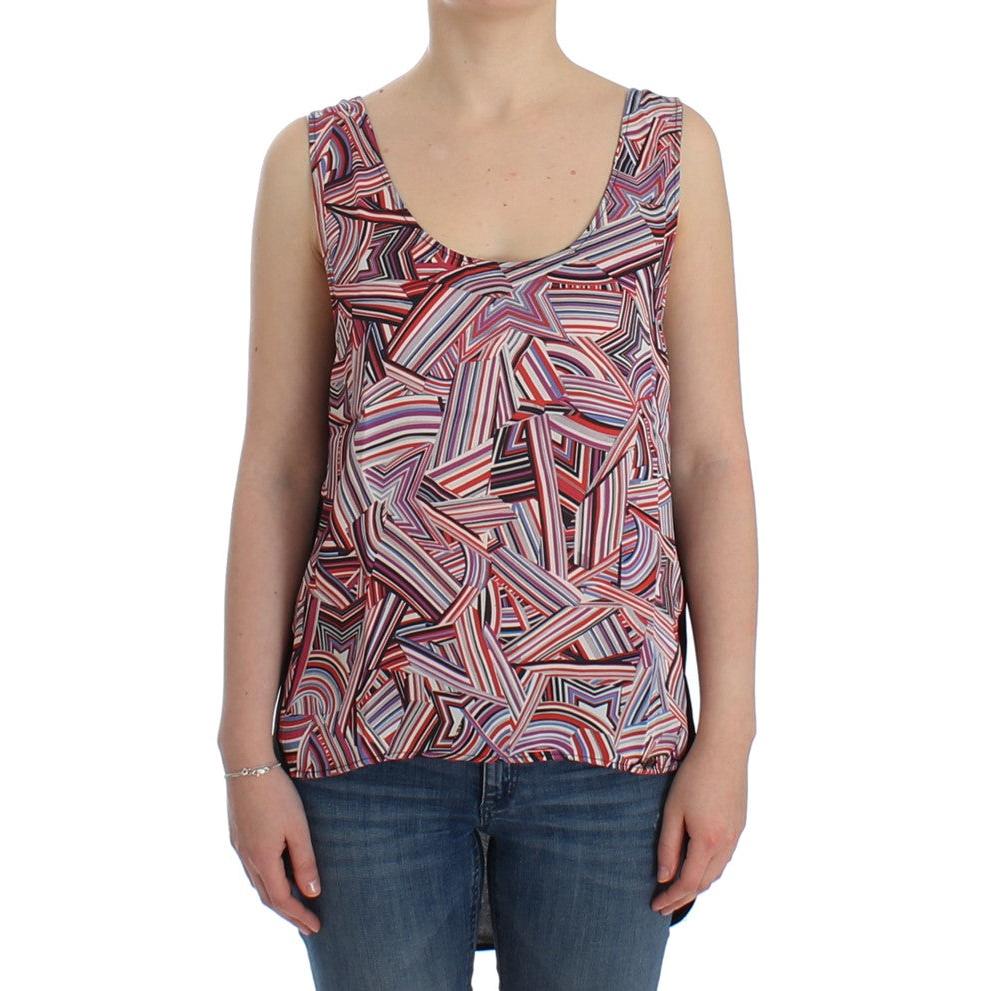 Multicolor sleeveless top - coffeewithmee2