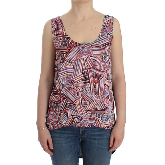 Multicolor sleeveless top - coffeewithmee2