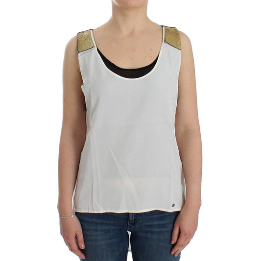 White sleeveless top - coffeewithmee2