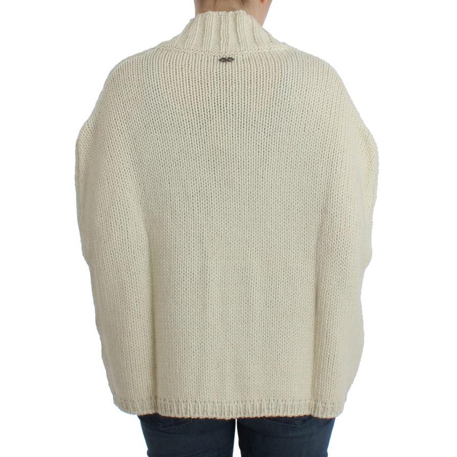White knitted cardigan - coffeewithmee2