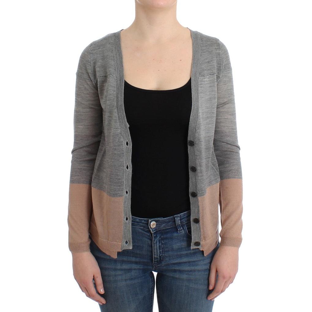 Gray lightweight cardigan - coffeewithmee2