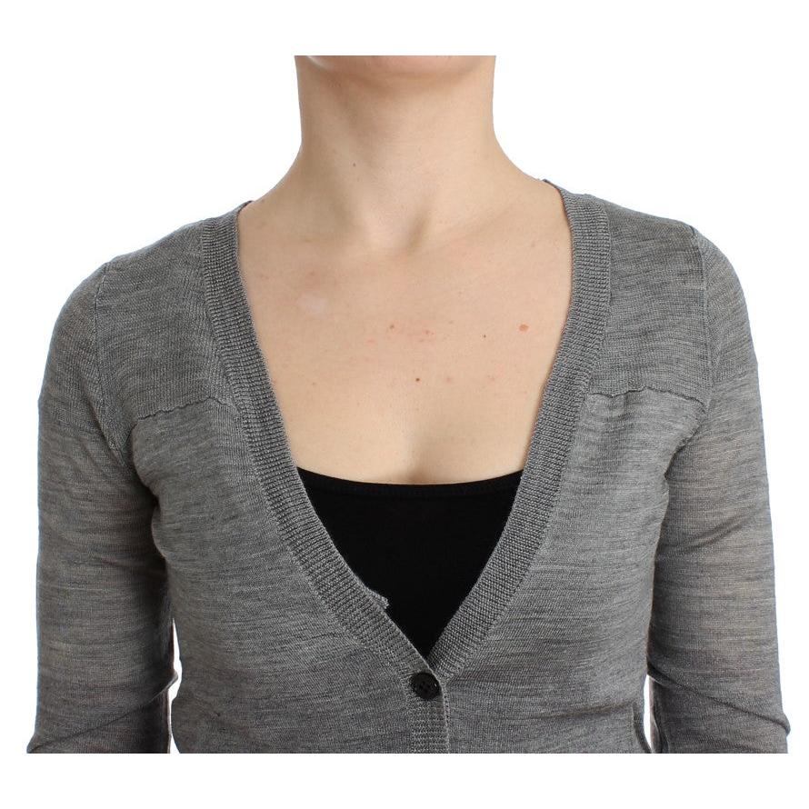 Gray lightweight cardigan - coffeewithmee2