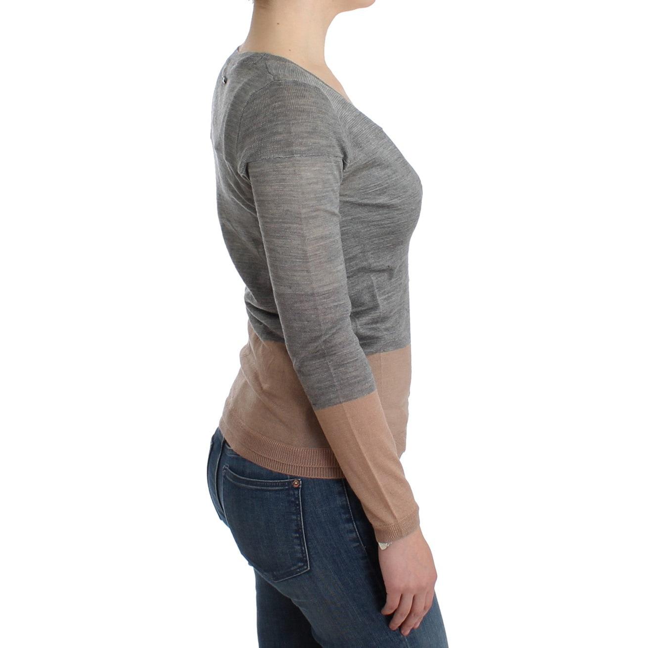 Gray lightweight cardigan - coffeewithmee2