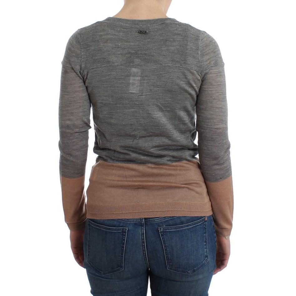 Gray lightweight cardigan - coffeewithmee2