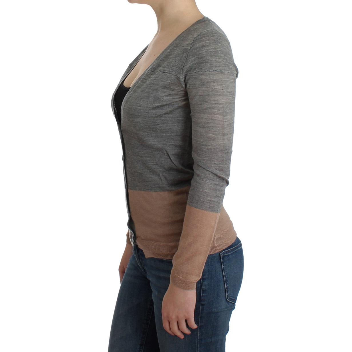 Gray lightweight cardigan - coffeewithmee2