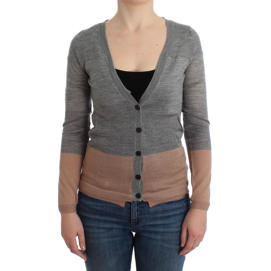 Gray lightweight cardigan - coffeewithmee2