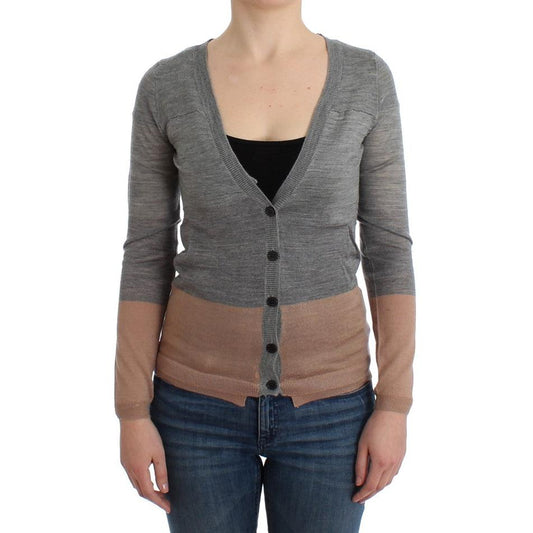 Gray lightweight cardigan - coffeewithmee2
