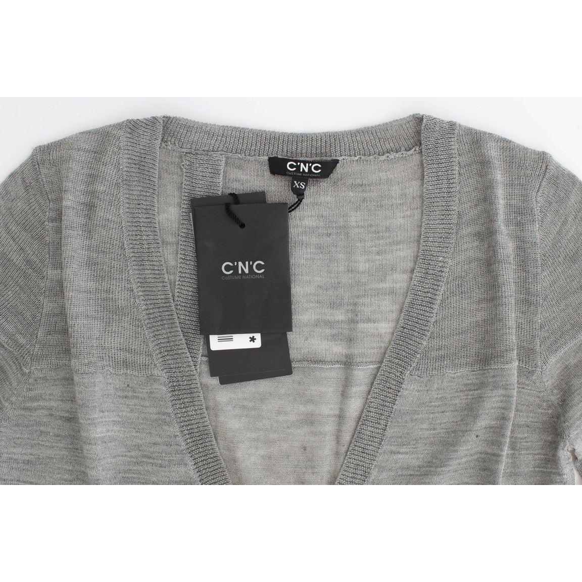 Gray lightweight cardigan - coffeewithmee2