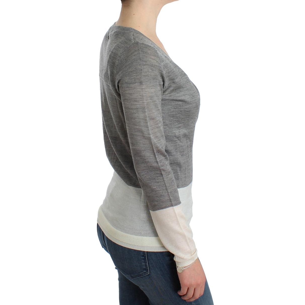 Gray lightweight cardigan - coffeewithmee2