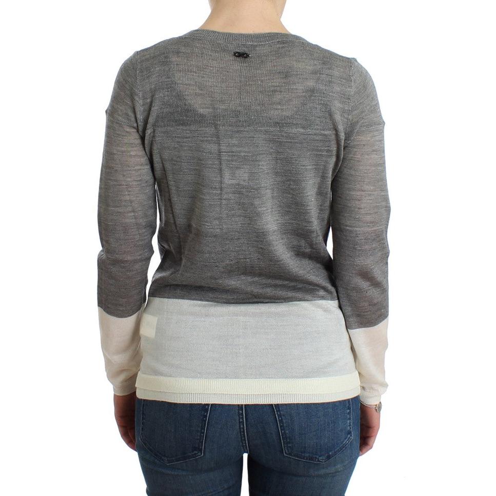 Gray lightweight cardigan - coffeewithmee2