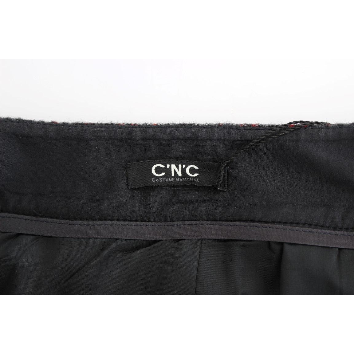 Gray wool mini skirt - coffeewithmee2