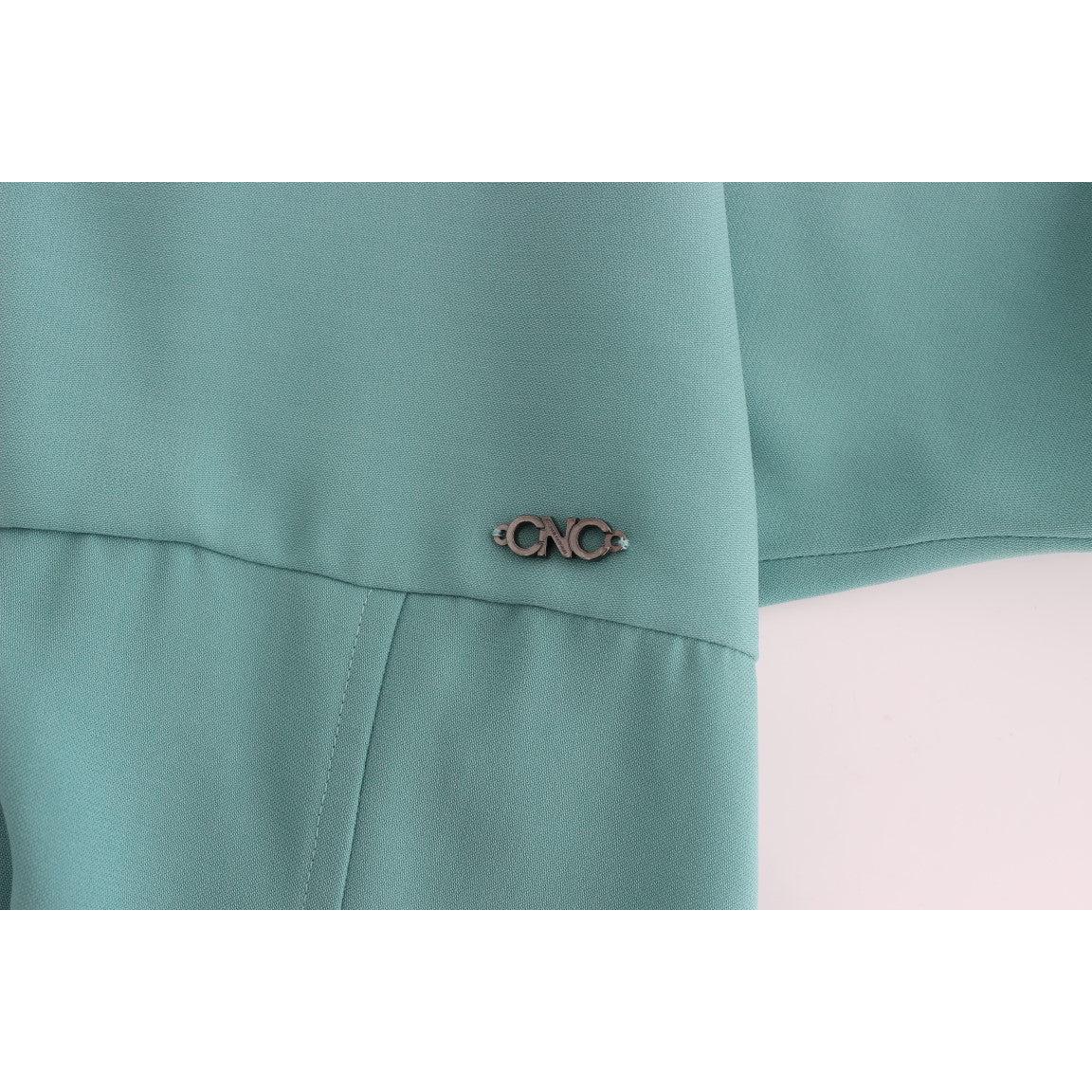 Green 3/4 sleeved sheath dress - coffeewithmee2