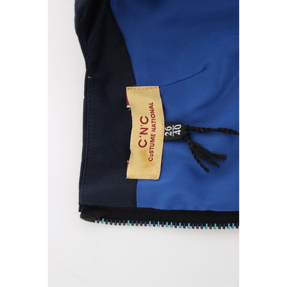 Blue pencil cotton dress - coffeewithmee2