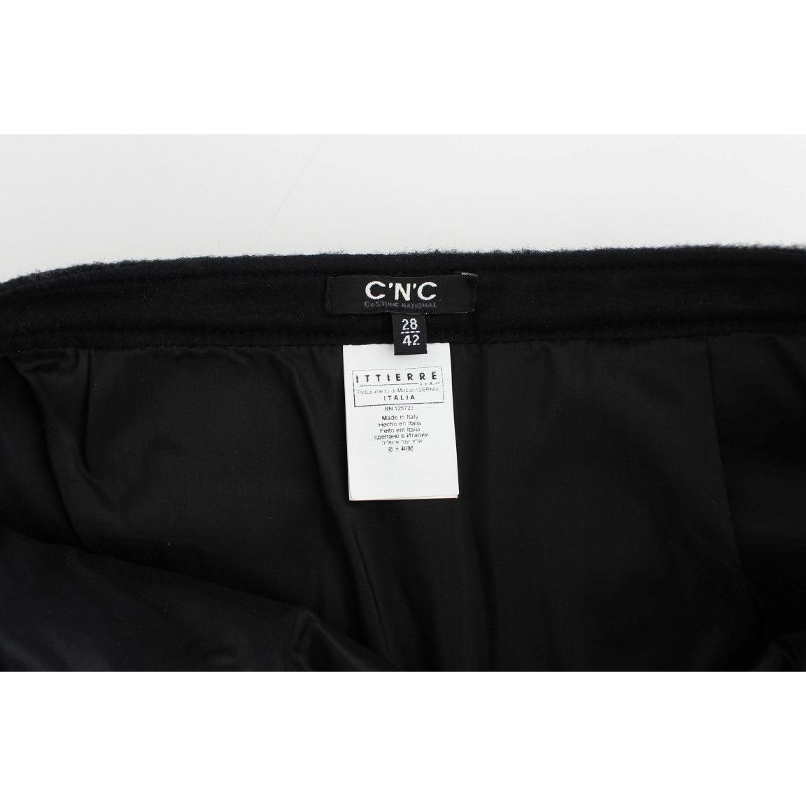 Gray checkered mini skirt - coffeewithmee2