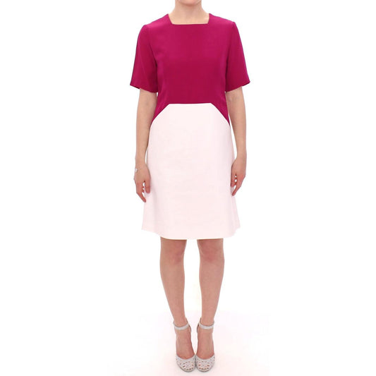 White Robot shift dress - coffeewithmee2