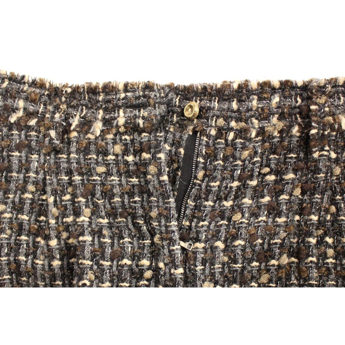 Multicolor wool shorts pants - coffeewithmee2