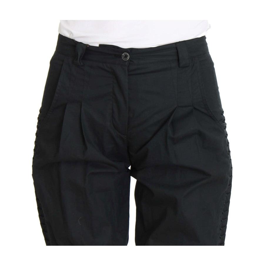 Blue Cotton 3/4 Length Pants - coffeewithmee2