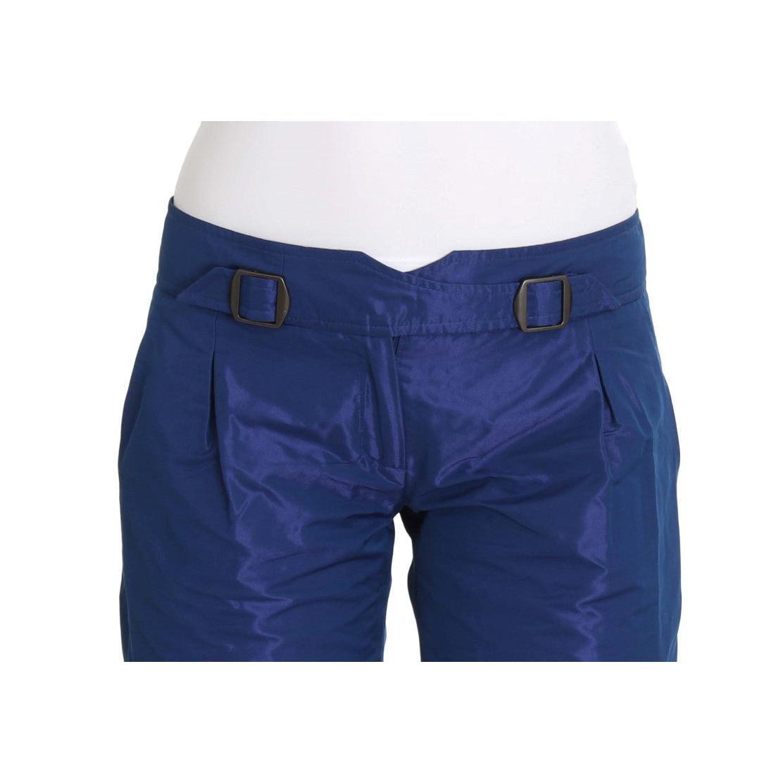 Blue Above Knees Bermuda Shorts - coffeewithmee2