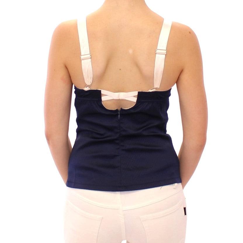 Blue Sailor Motive Tank Top - coffeewithmee2