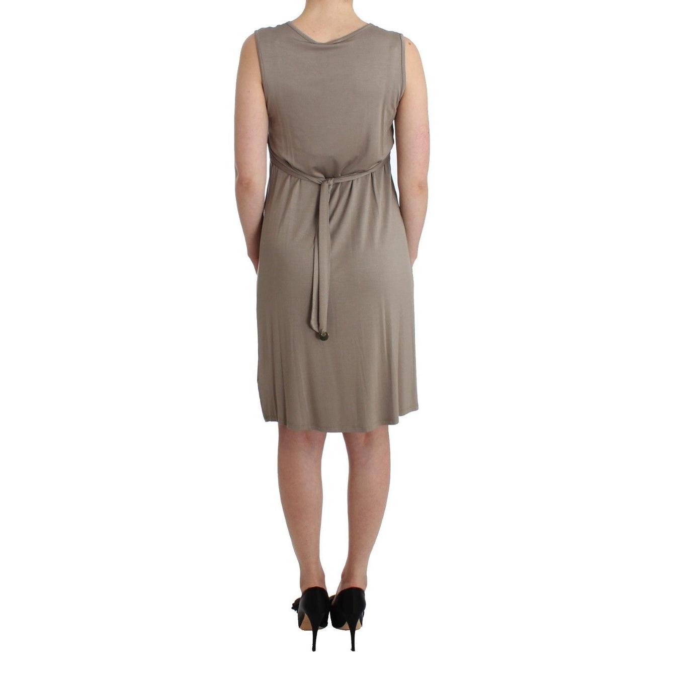 Khaki studded sheath dress - coffeewithmee2