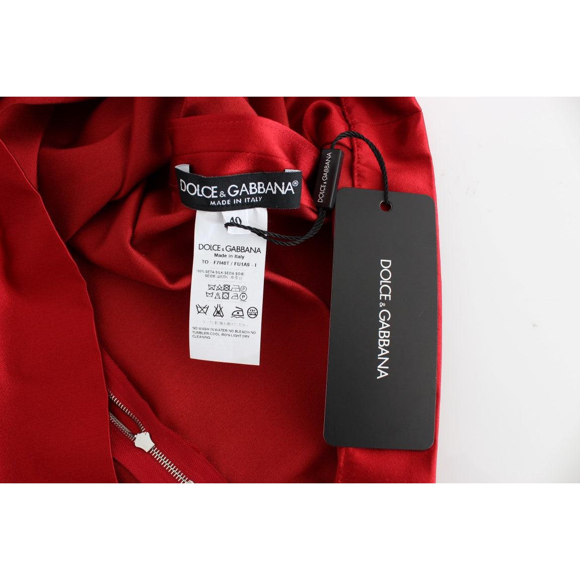 Red Silk Tank Top - coffeewithmee2