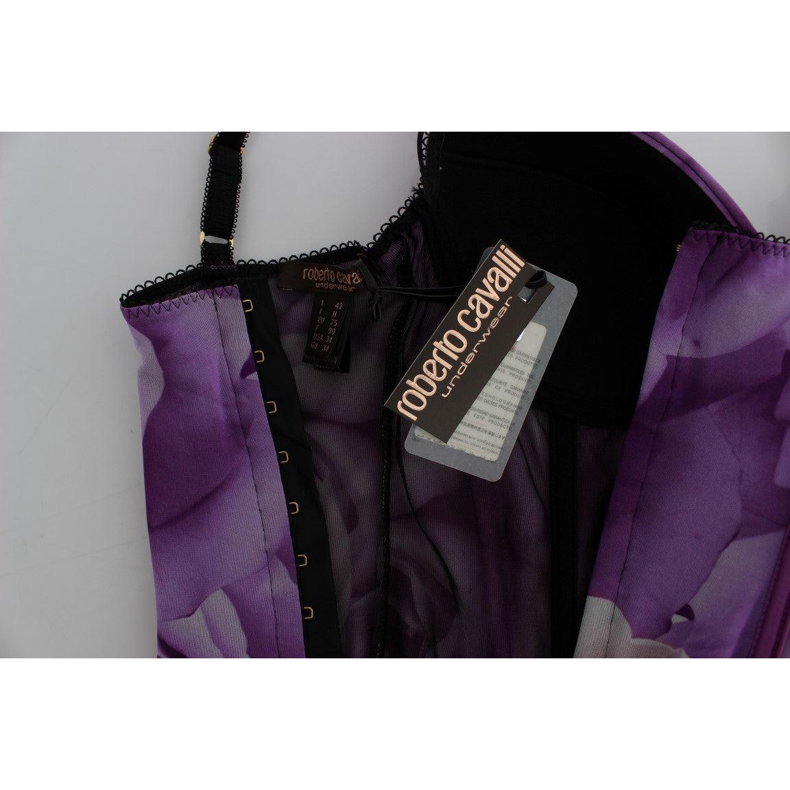 Purple Corset Bustier T-Shirt - coffeewithmee2