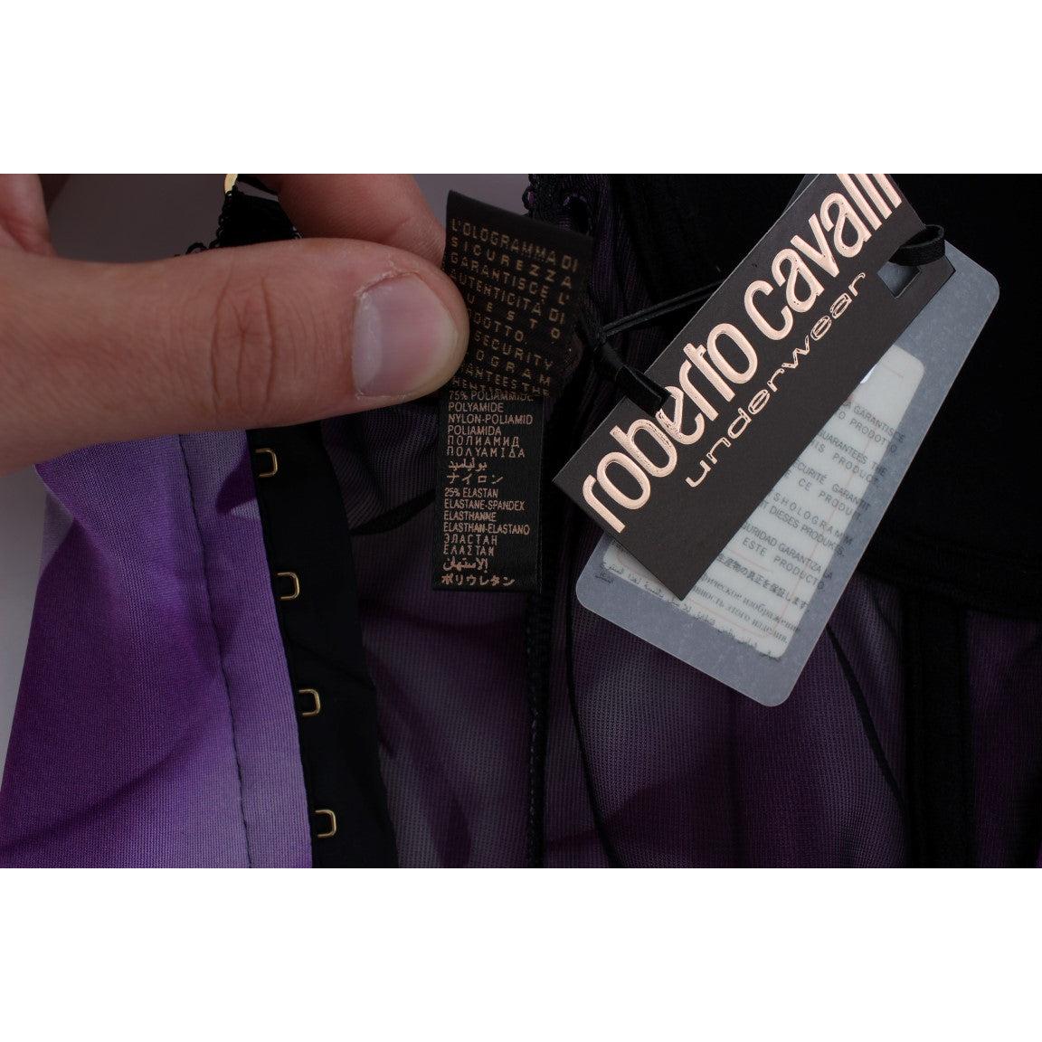 Purple Corset Bustier T-Shirt - coffeewithmee2