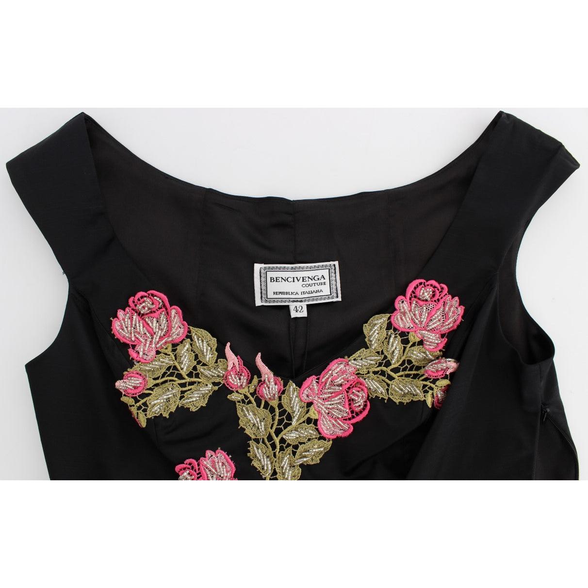 Floral Silk Stretch Tank Top - coffeewithmee2