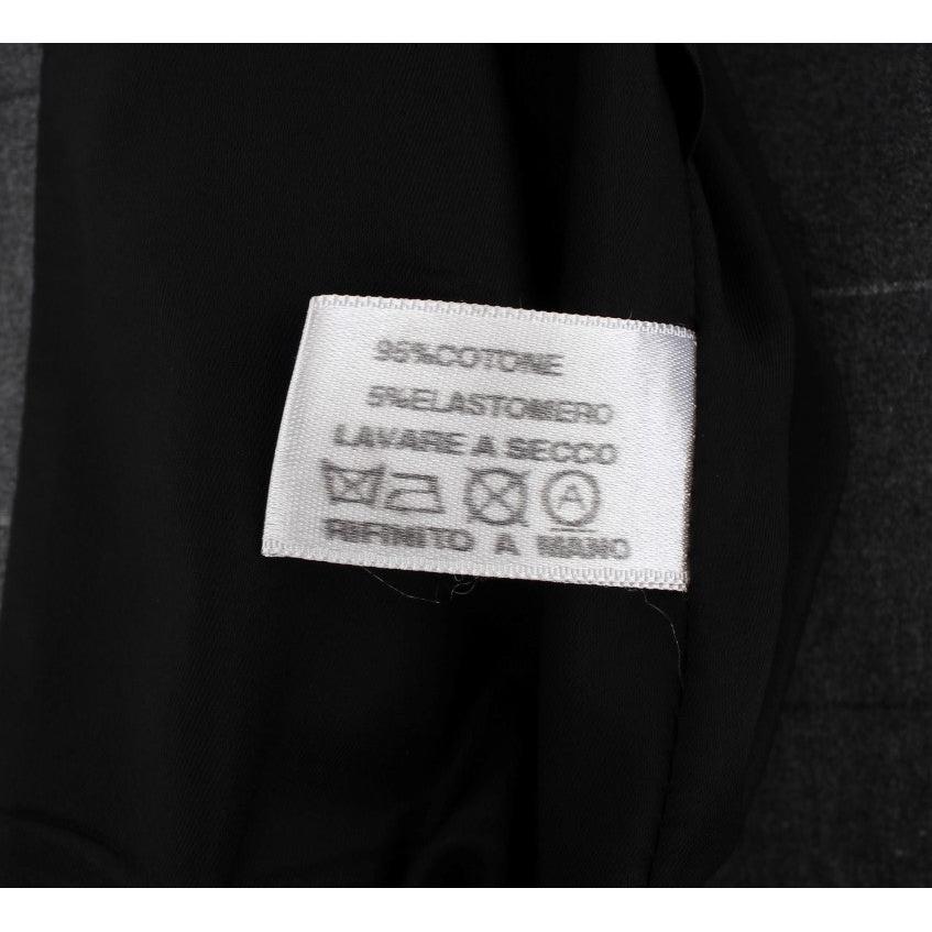 Gray Stretch Sheath Dress Suit Set - coffeewithmee2