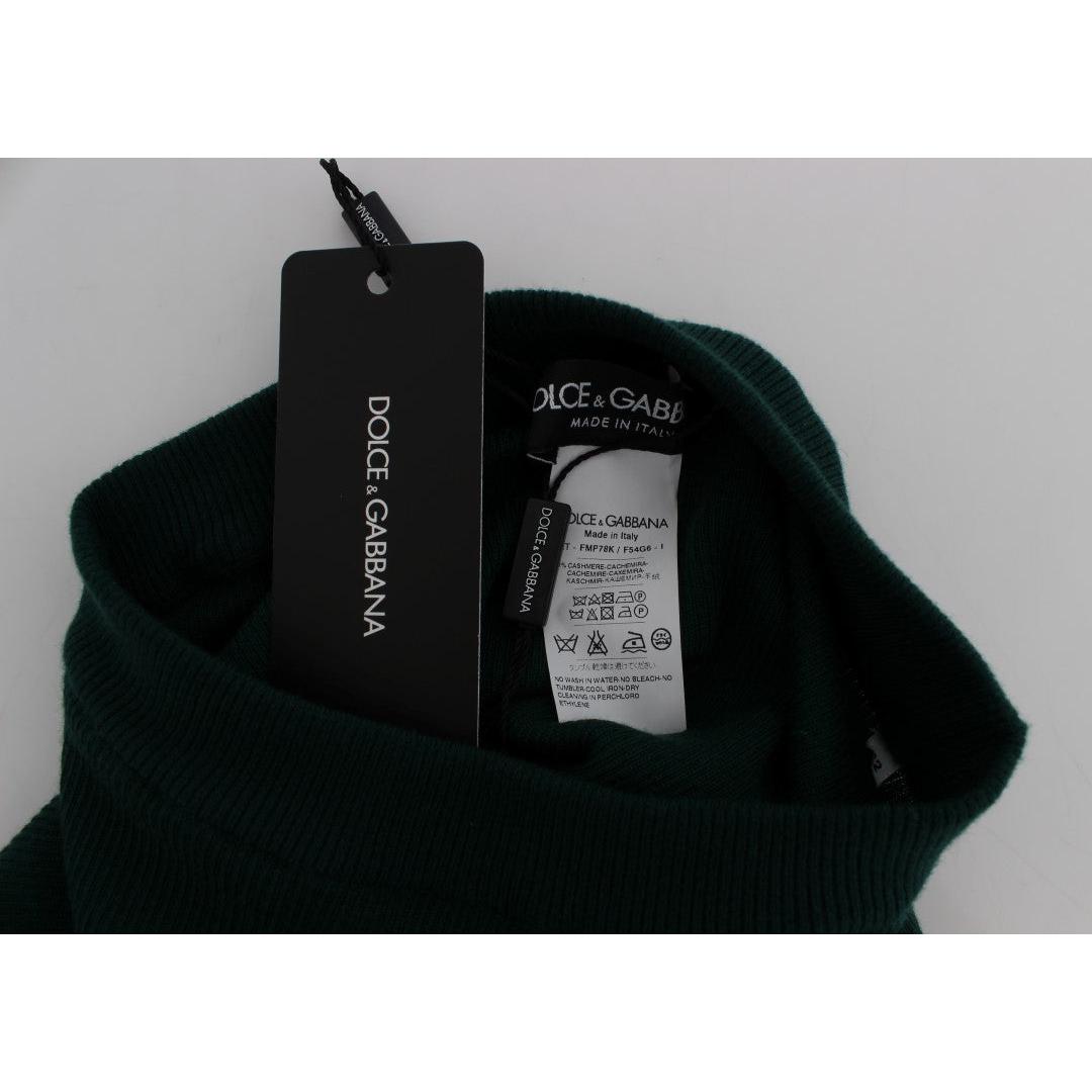 Green Cashmere Stretch Tights Pants - coffeewithmee2