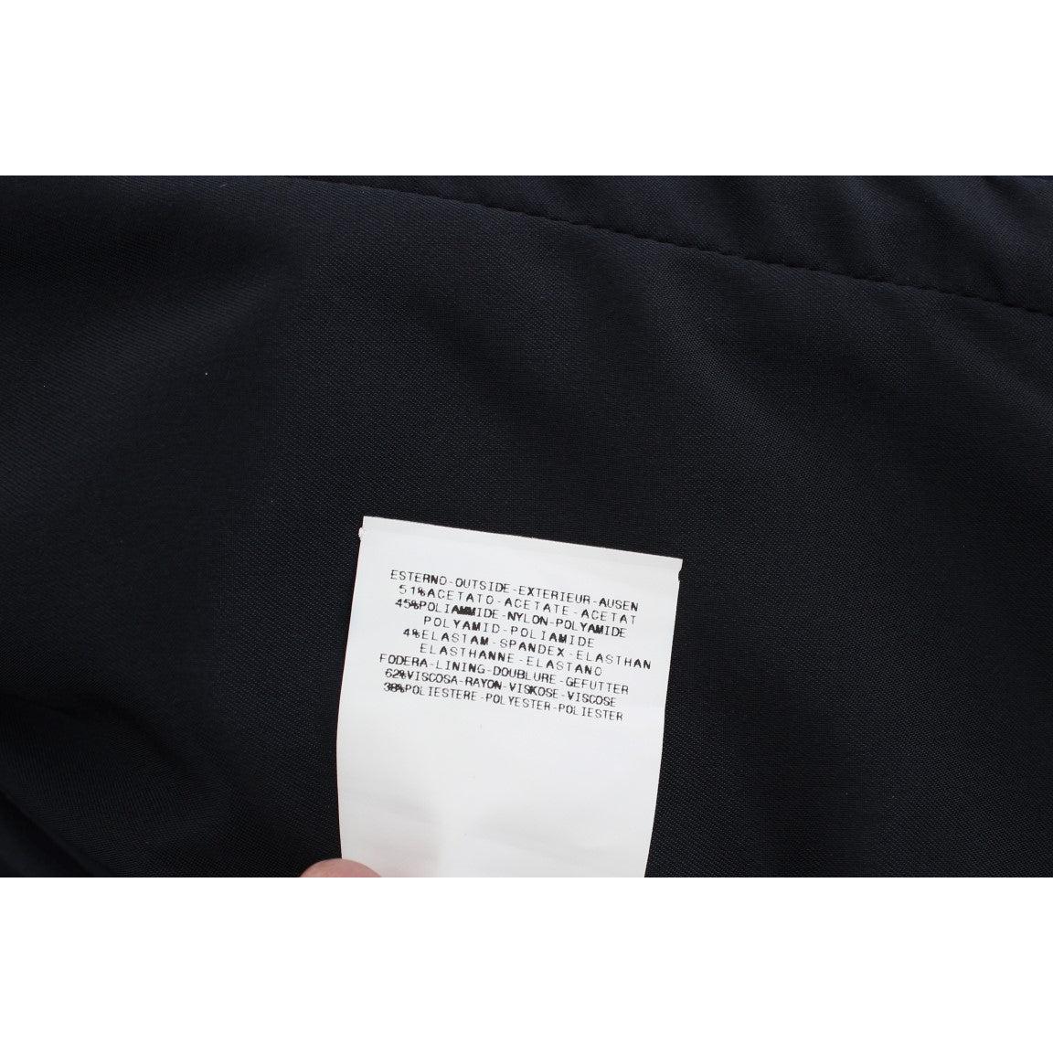 Blue Three Button Single Breasted Blazer Jacket - coffeewithmee2