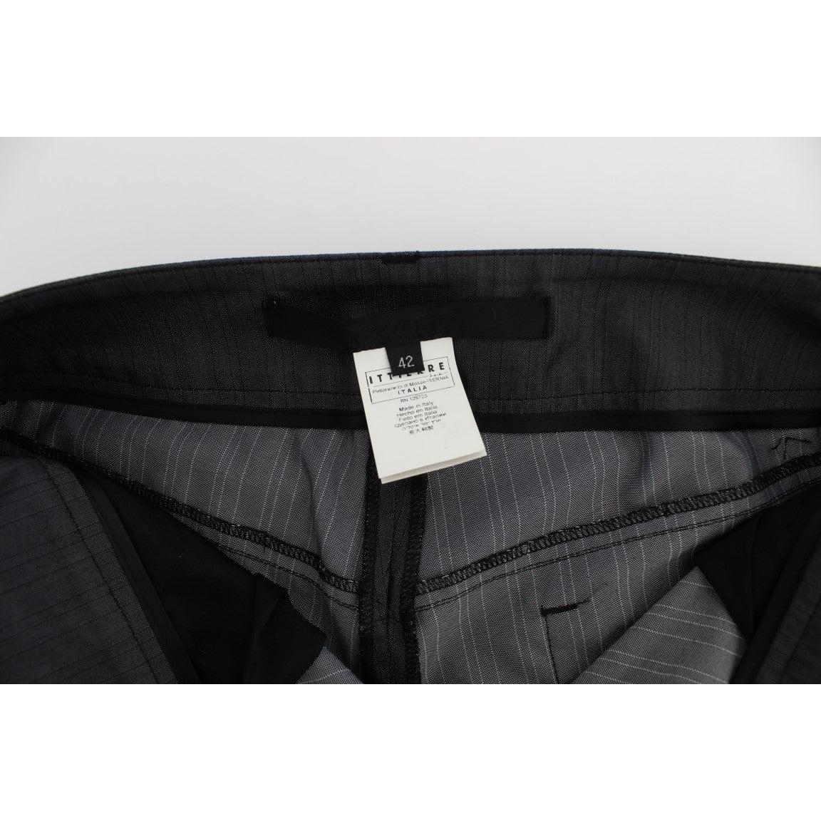 Gray One Button Two Piece Suit - coffeewithmee2