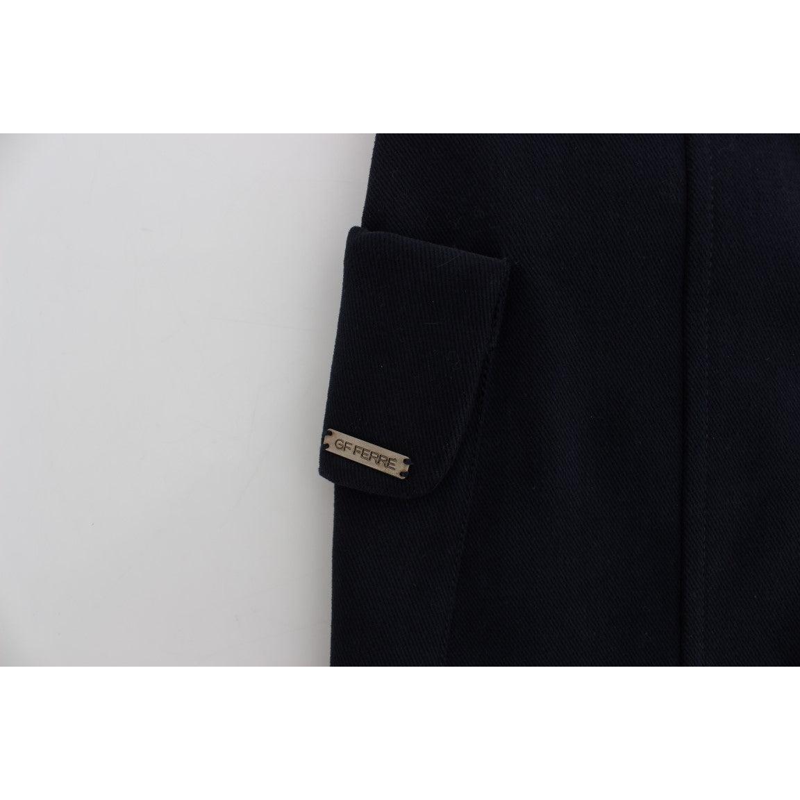 Blue Cotton Denim Mini Skirt - coffeewithmee2