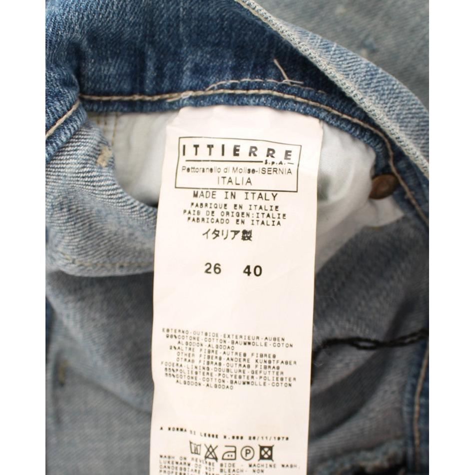 Blue Wash Cotton Blend Wide Legs Jeans - coffeewithmee2