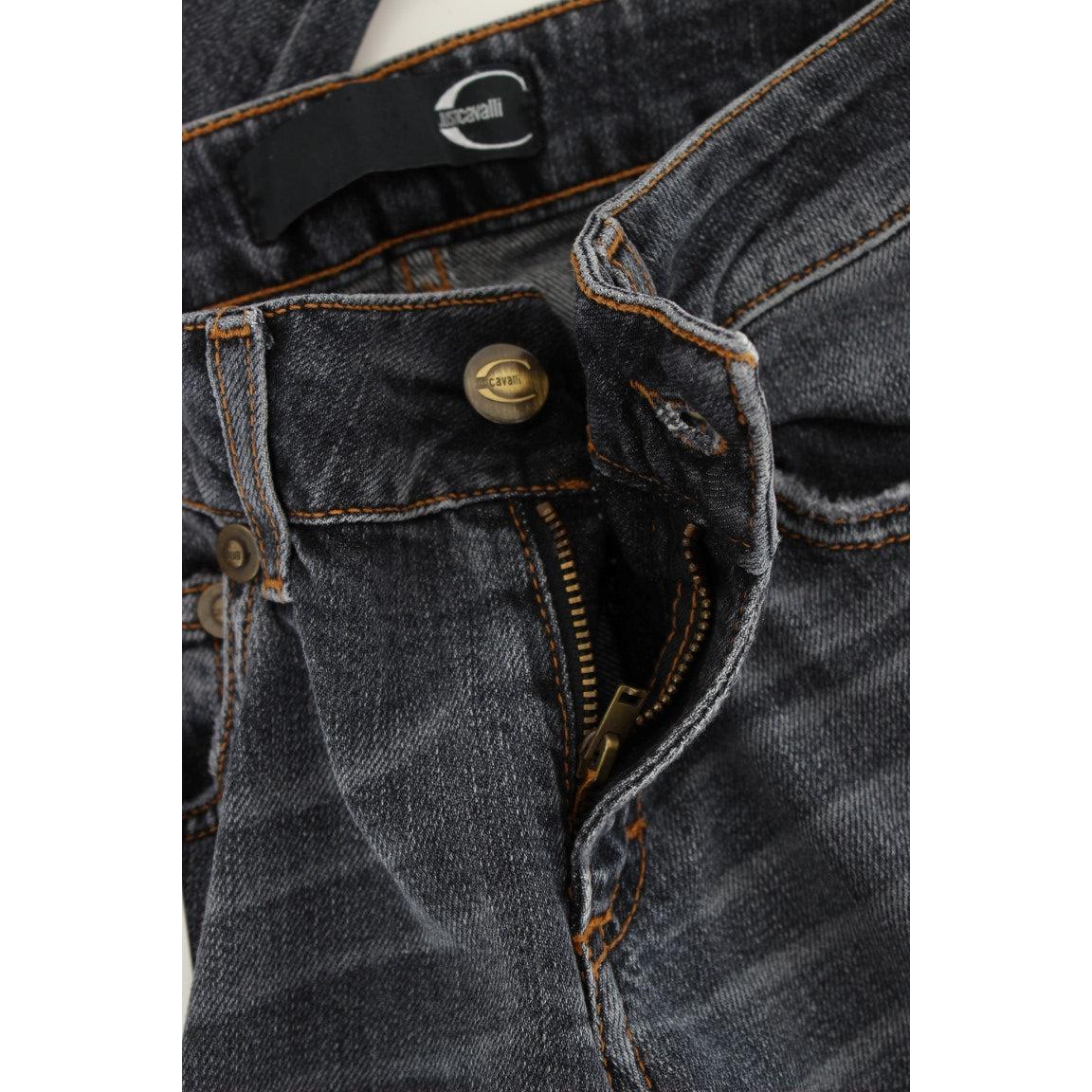 Blue Wash Cotton Blend Slim Fit Jeans - coffeewithmee2