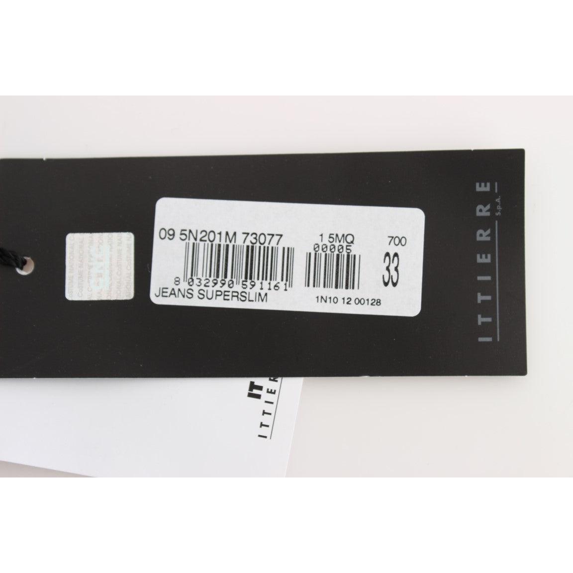 Blue Cotton Blend Denim Jeans - coffeewithmee2