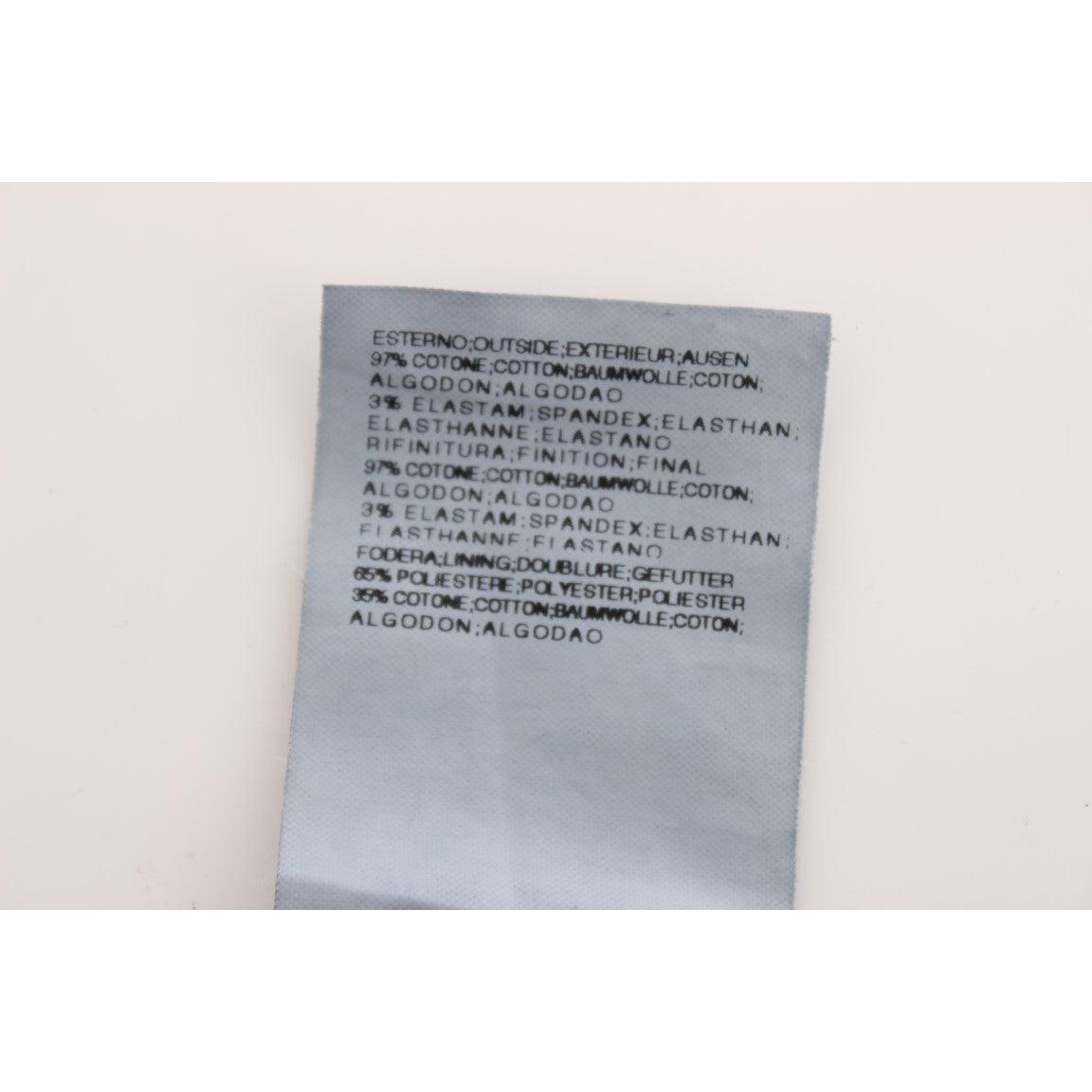 Blue Cotton Blend Denim Jeans - coffeewithmee2