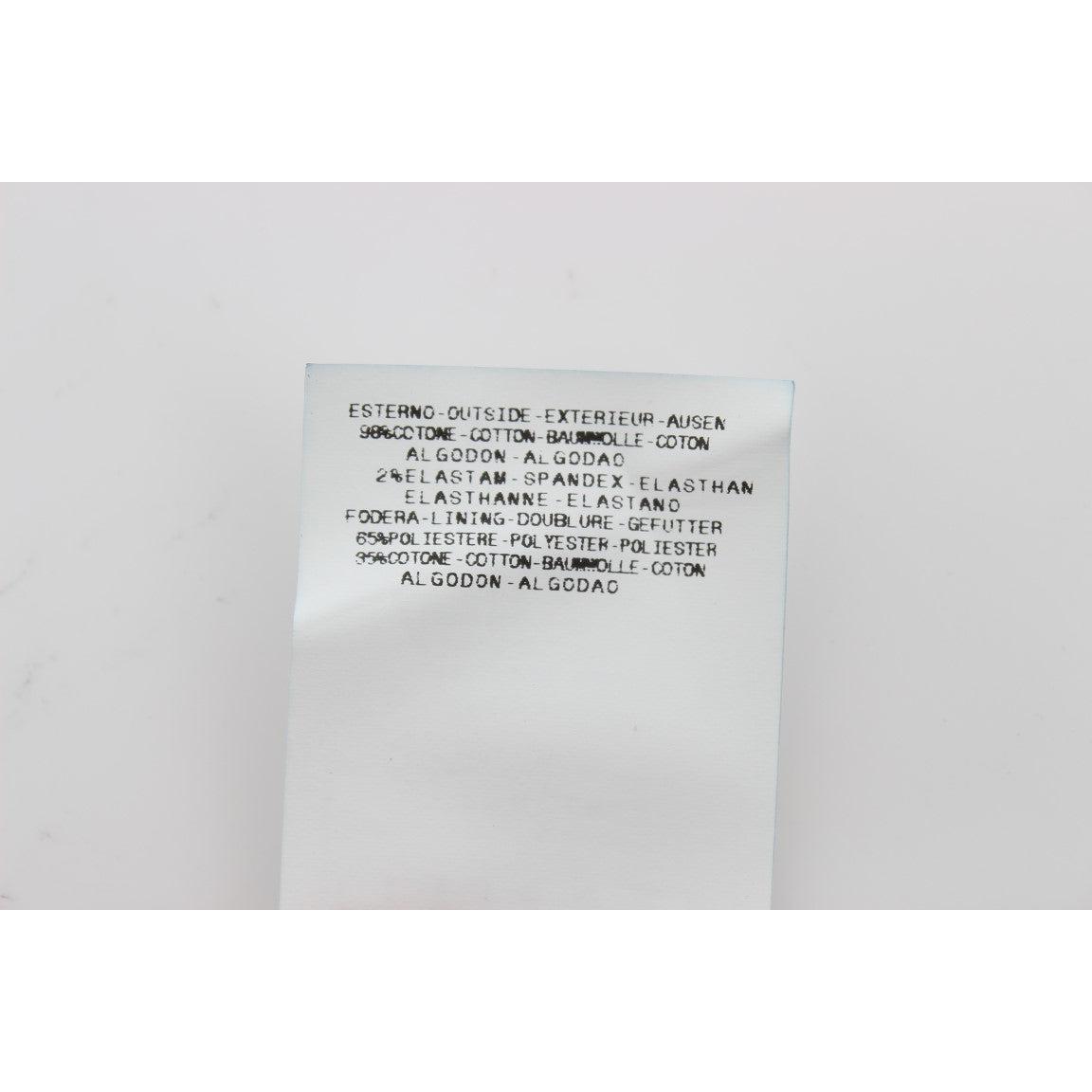 Blue Cotton Slim Fit Bootcut Jeans - coffeewithmee2