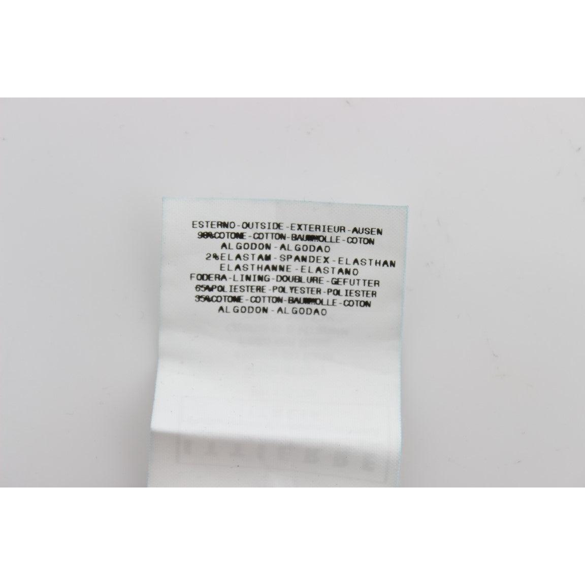 Blue Cotton Blend Bootcut Jeans - coffeewithmee2